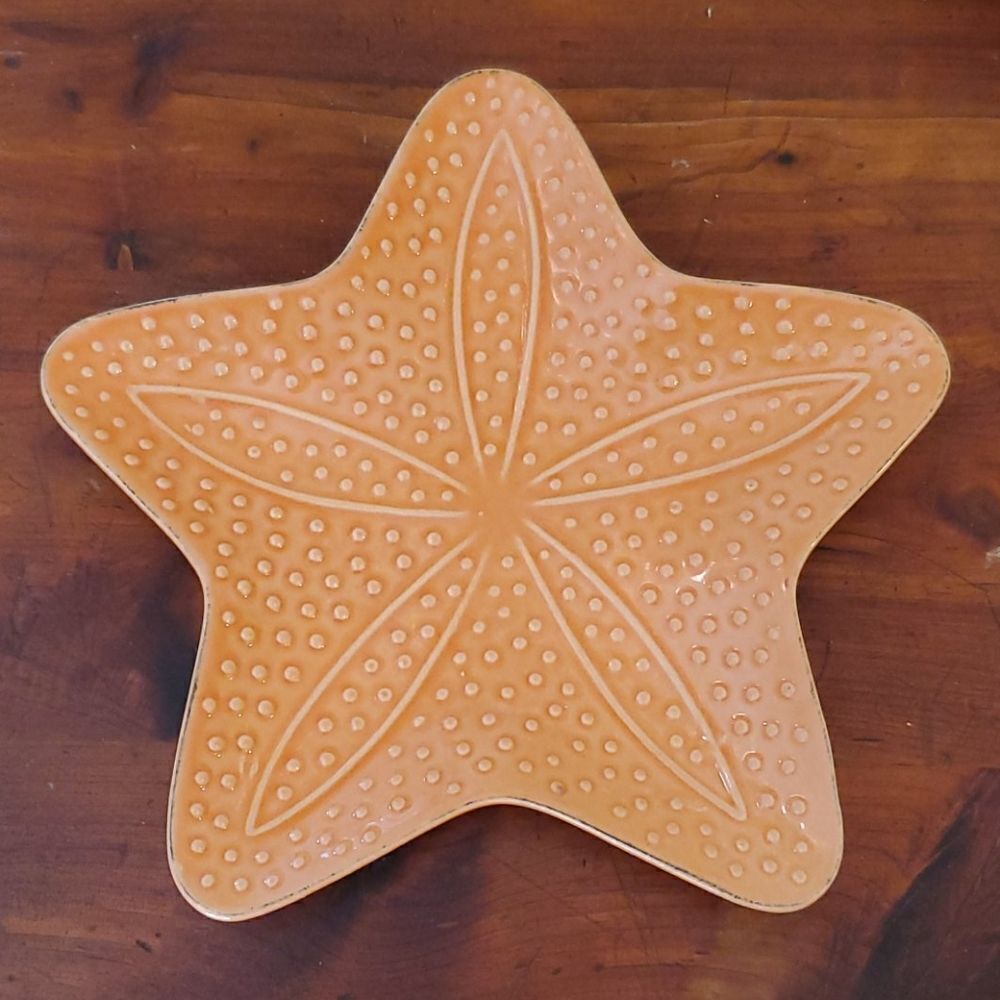 Primitive Artisan Starfish Plate